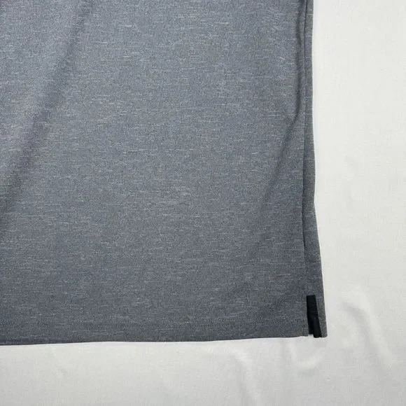 Champion Polo Snap Button Collar Gray Sport Athletic Shirt Mens Size Large - Picture 8 of 12